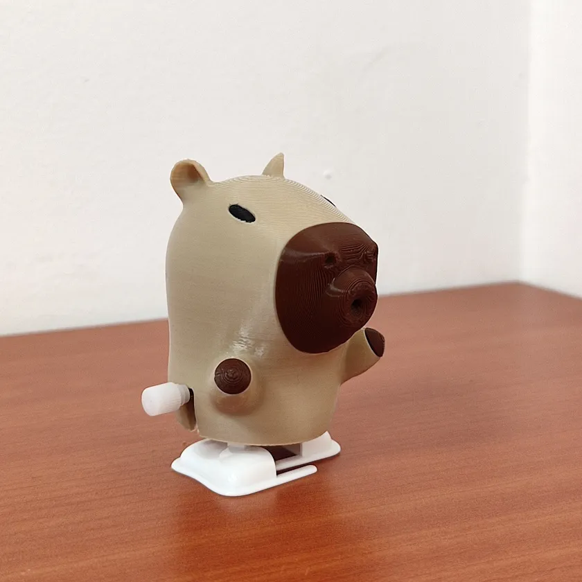 Capibara Caminante - 7 cm