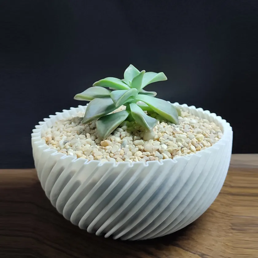 Maceta Espiral - 14 cm