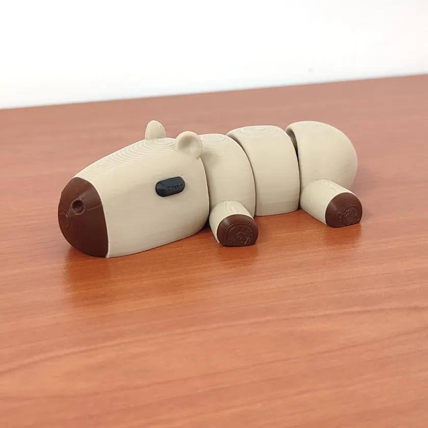 Capibara Acostado - 11 cm