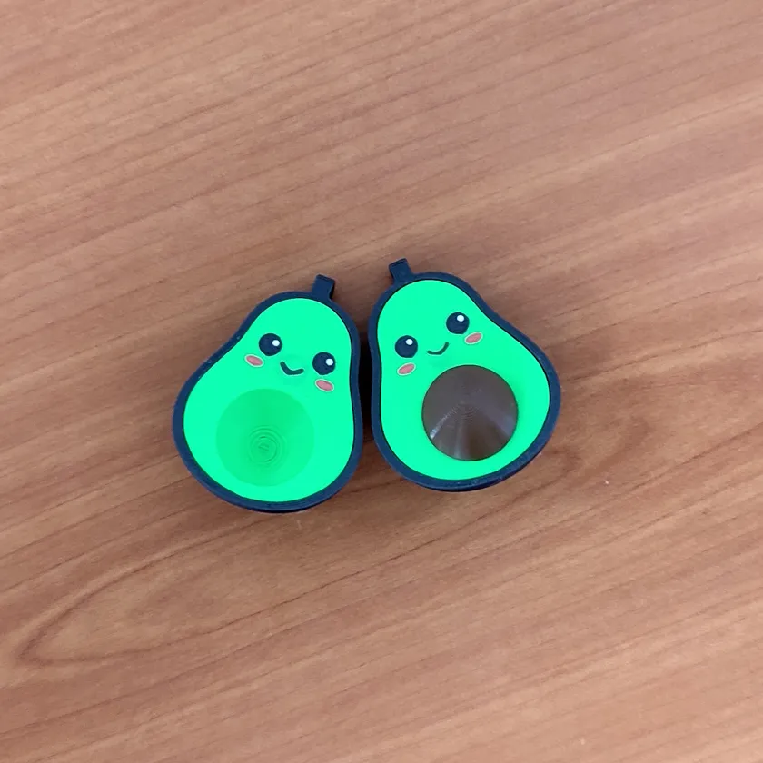 Llavero de Aguacate - 2 Pzas (7cm)