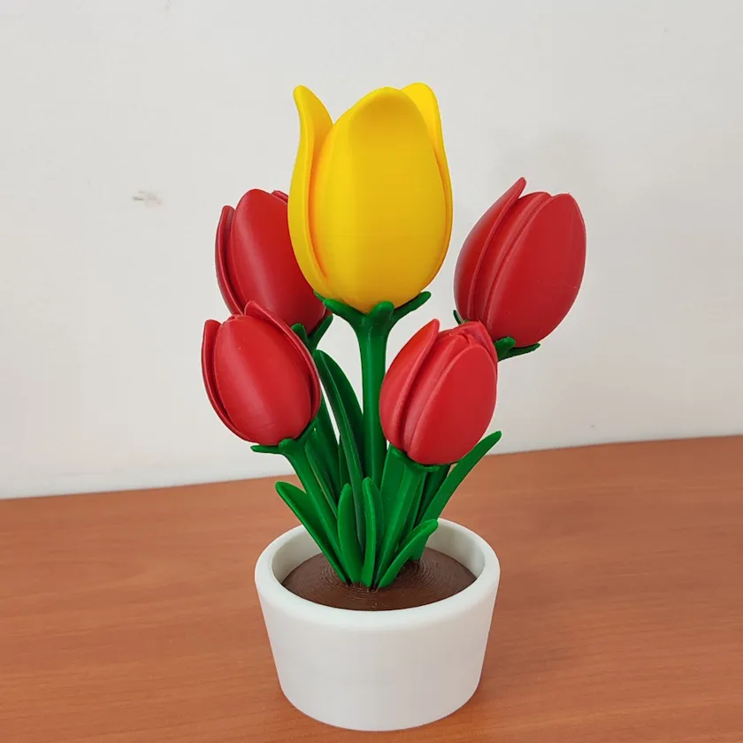 Ramo de Tulipanes - 18 cm