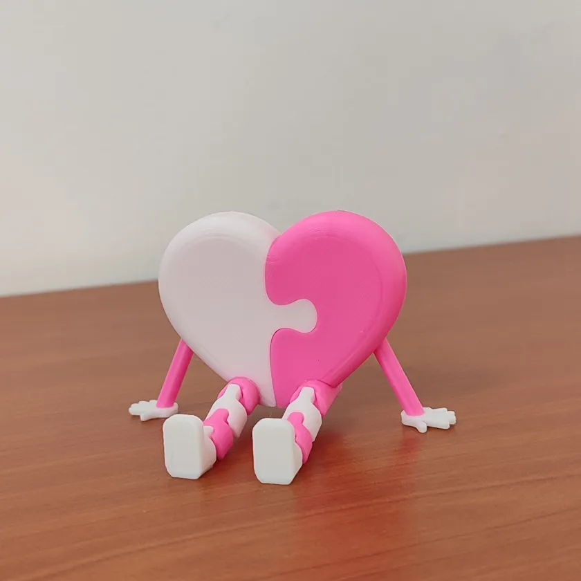 Corazón Multicolor (Amiguito) - 8 cm