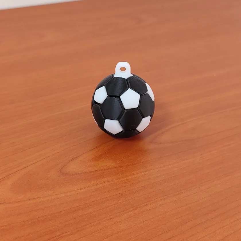 Balon de Fútbol (Llavero) - 5 cm