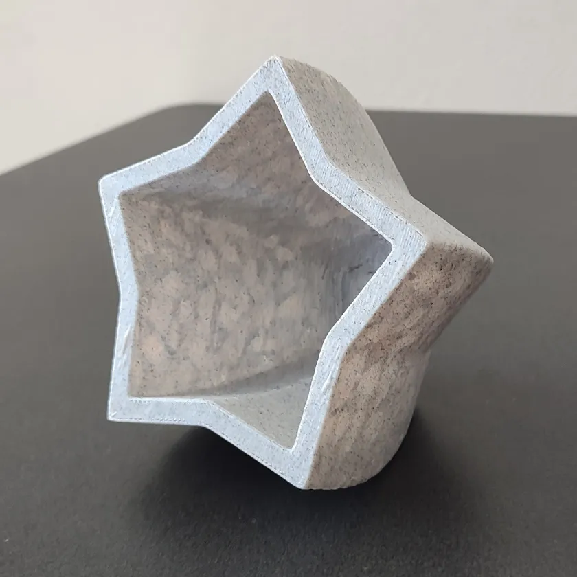 Maceta Estrella - 12 cm