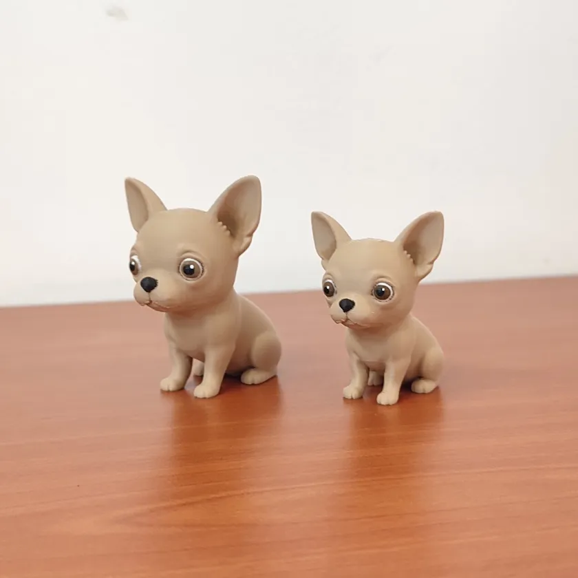 Chihuahua (2Pzas) - 6 cm y 5cm