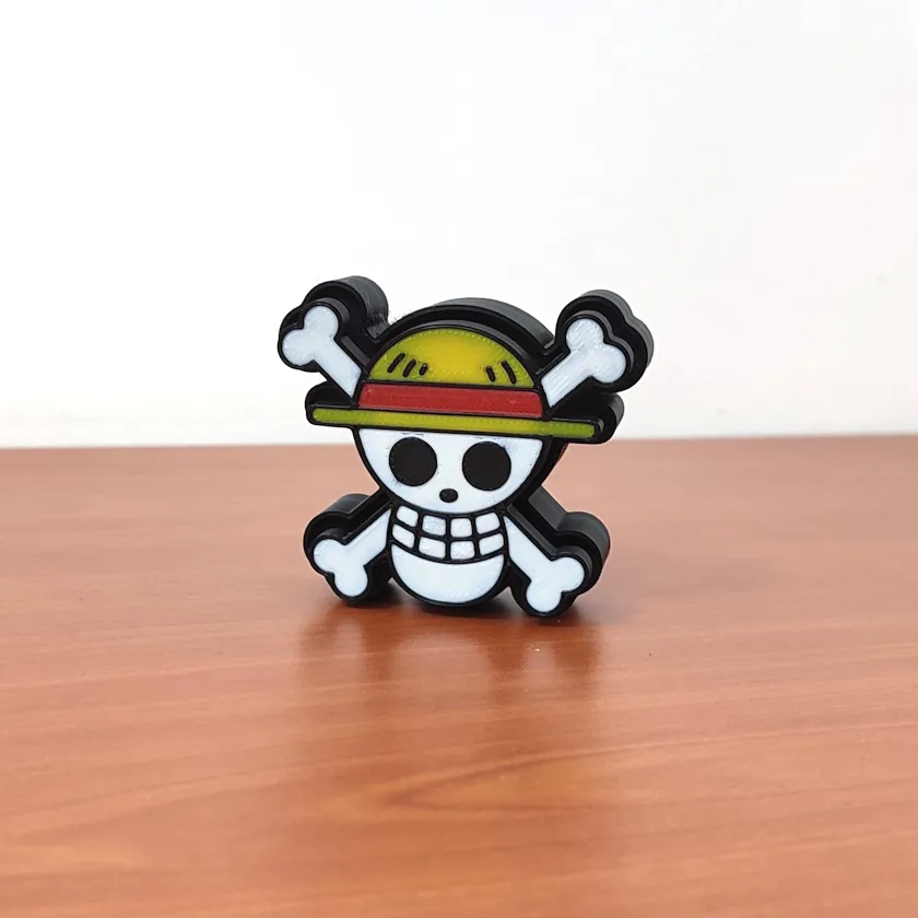 Logo One Piece Clicker - 6 cm