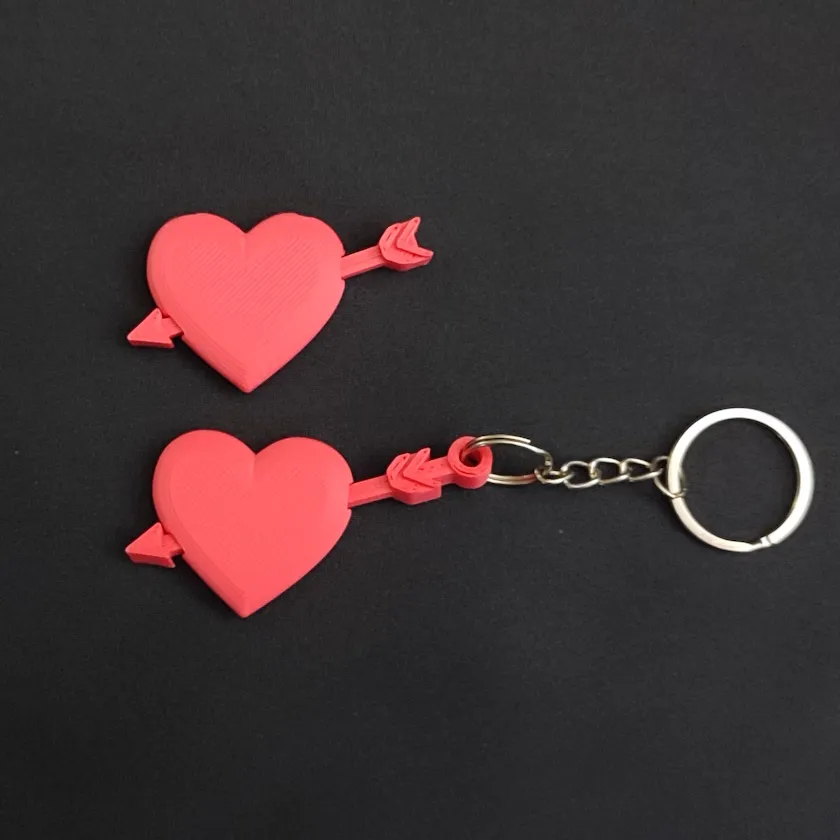 Llavero Corazon 2Pzas