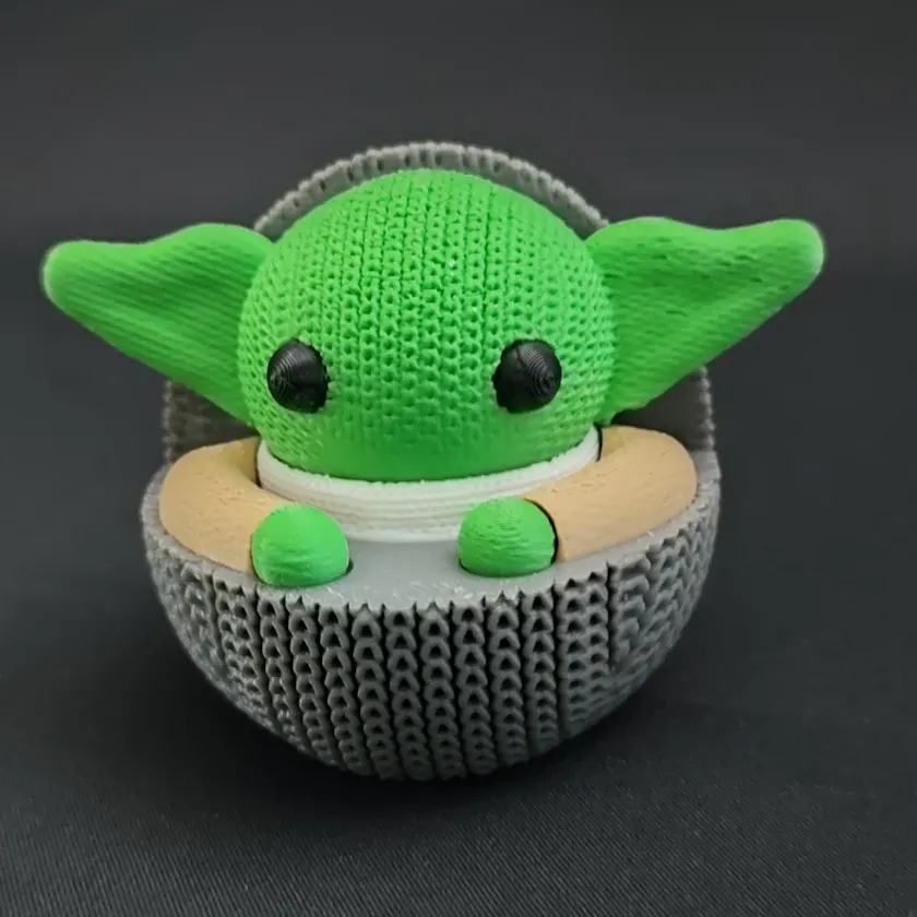 Grogu (Crochet) - 7.5 cm