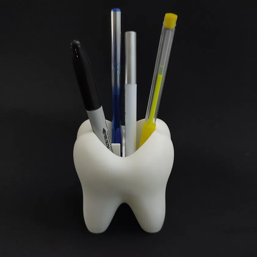 Muela Maceta y Porta Lapiz