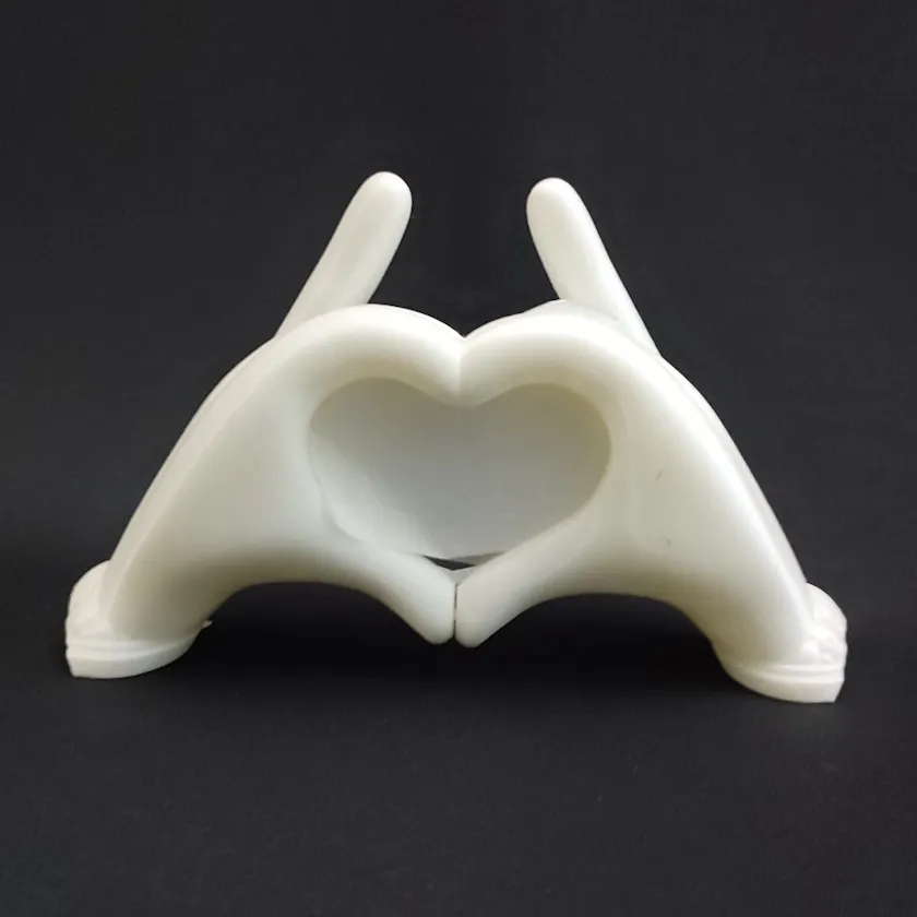 Porta retrato de manos de corazon - 17 cm