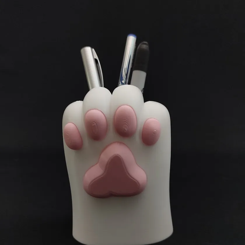 Porta Lapiz de pata de Gato - 10 cm