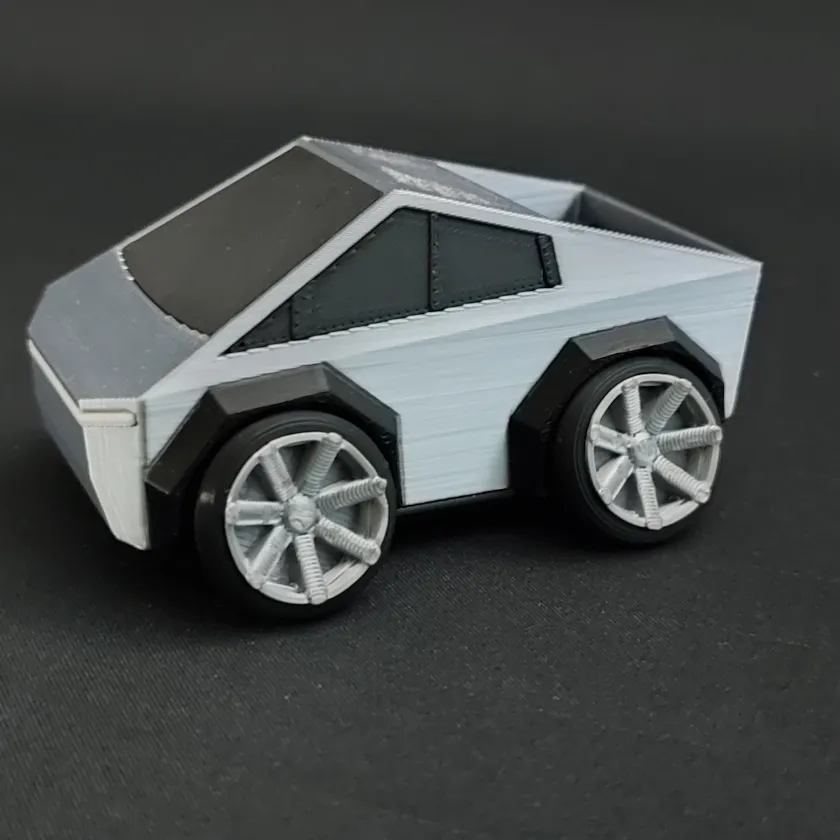 Tooned Cybertruk - 9 cm