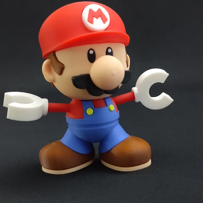 Mario Bros Porta Lapices - 10 cm