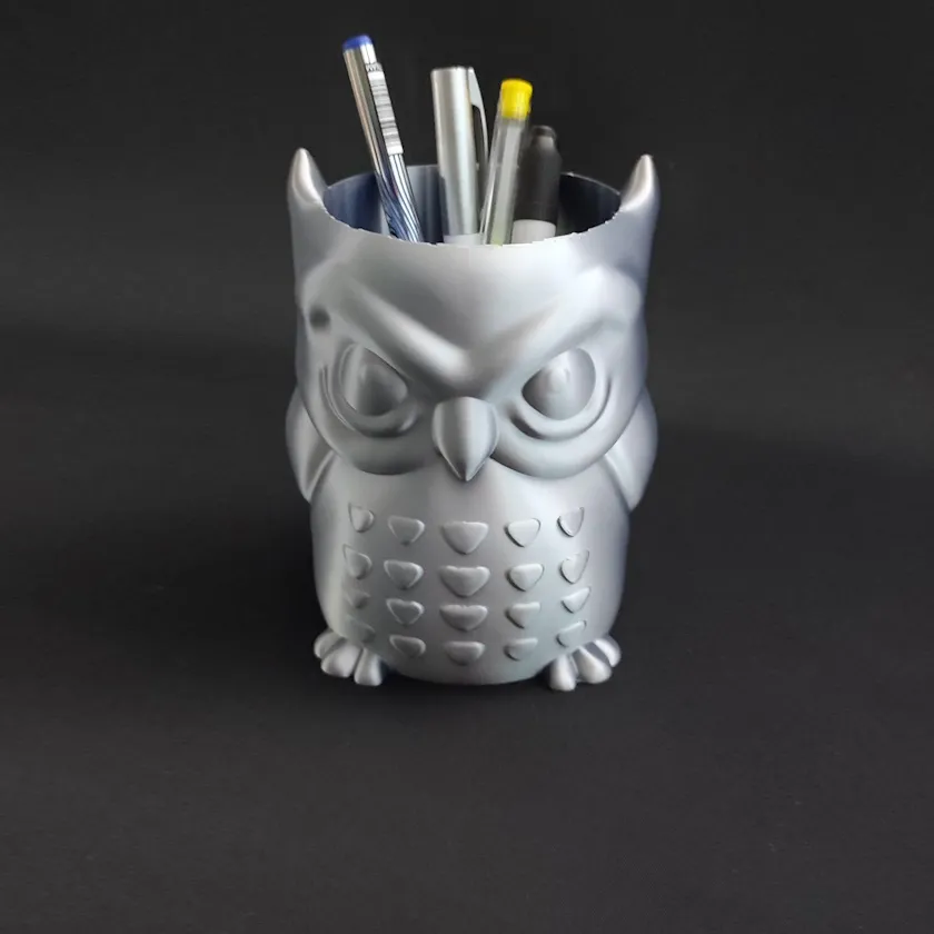 Buho Porta Lapicero - 12 cm