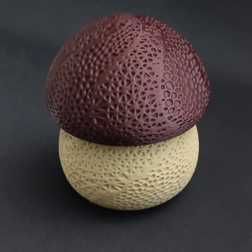 Contenedor en forma de Hongo - 11 cm