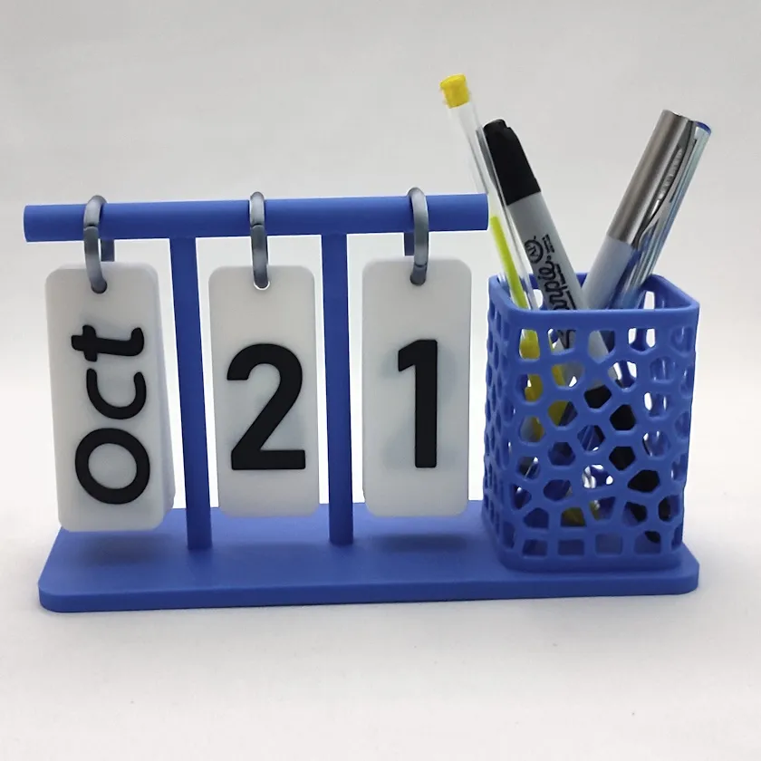 Calendario Porta Lapices - 20 cm