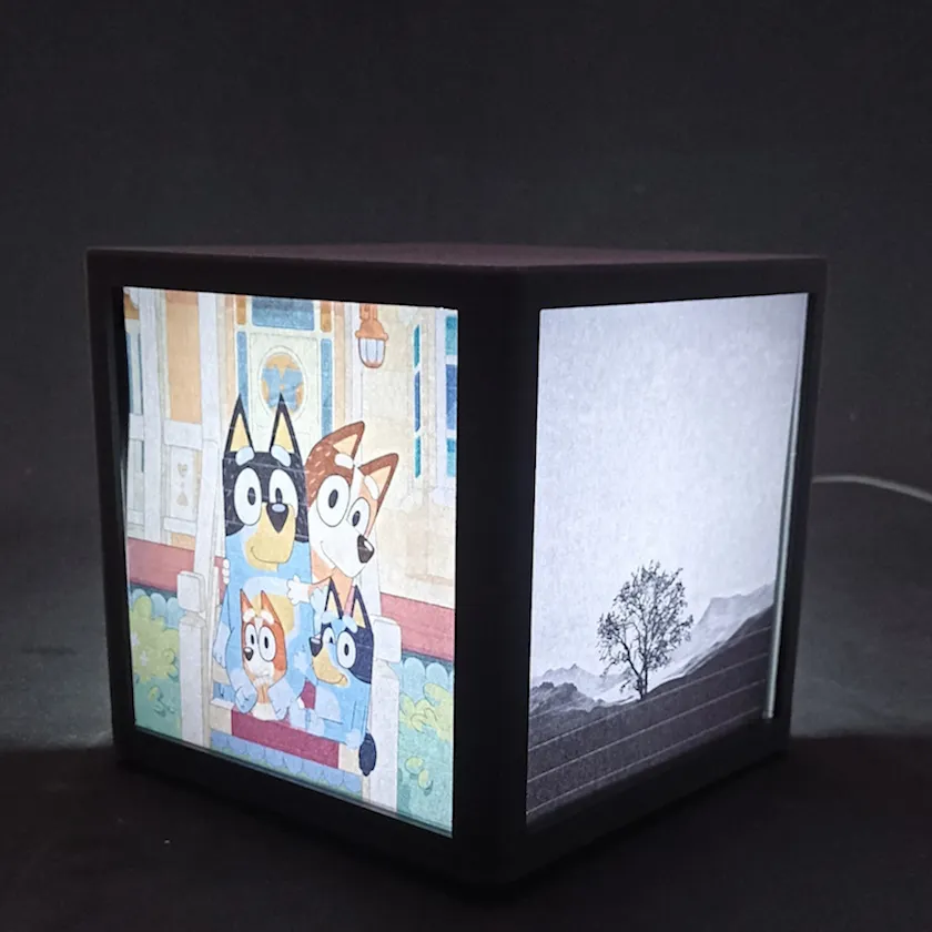 Portaretratos con luz - 16 cm