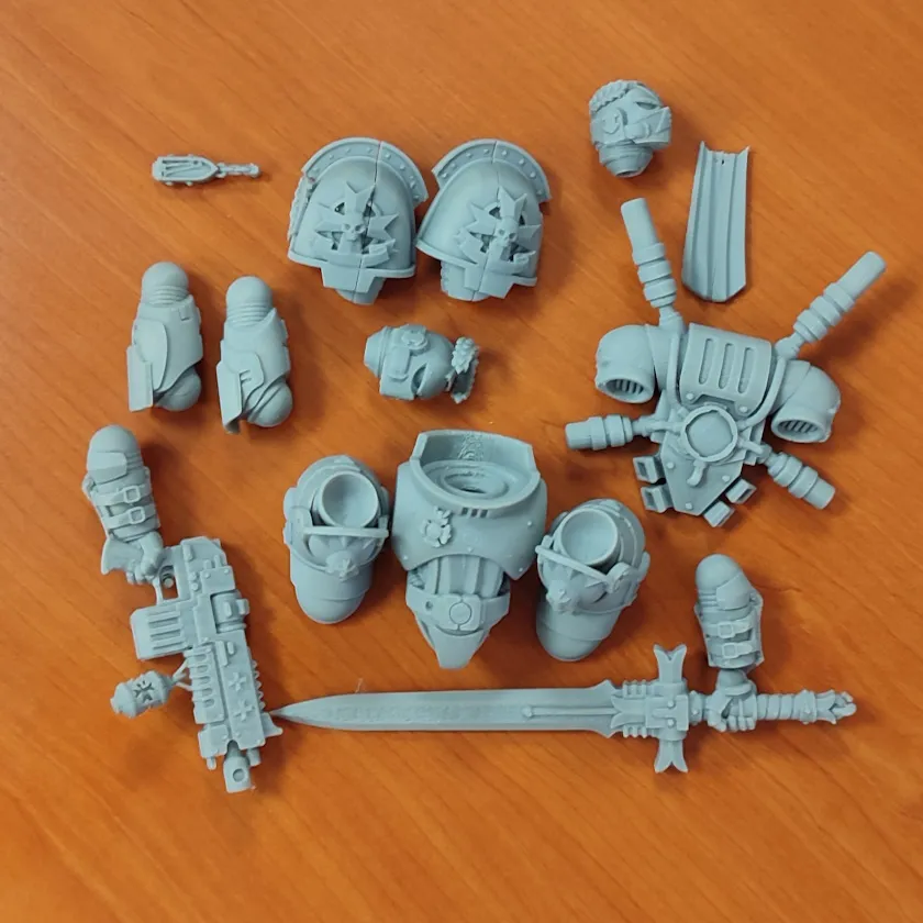 Black Templars Champion - 18 cm