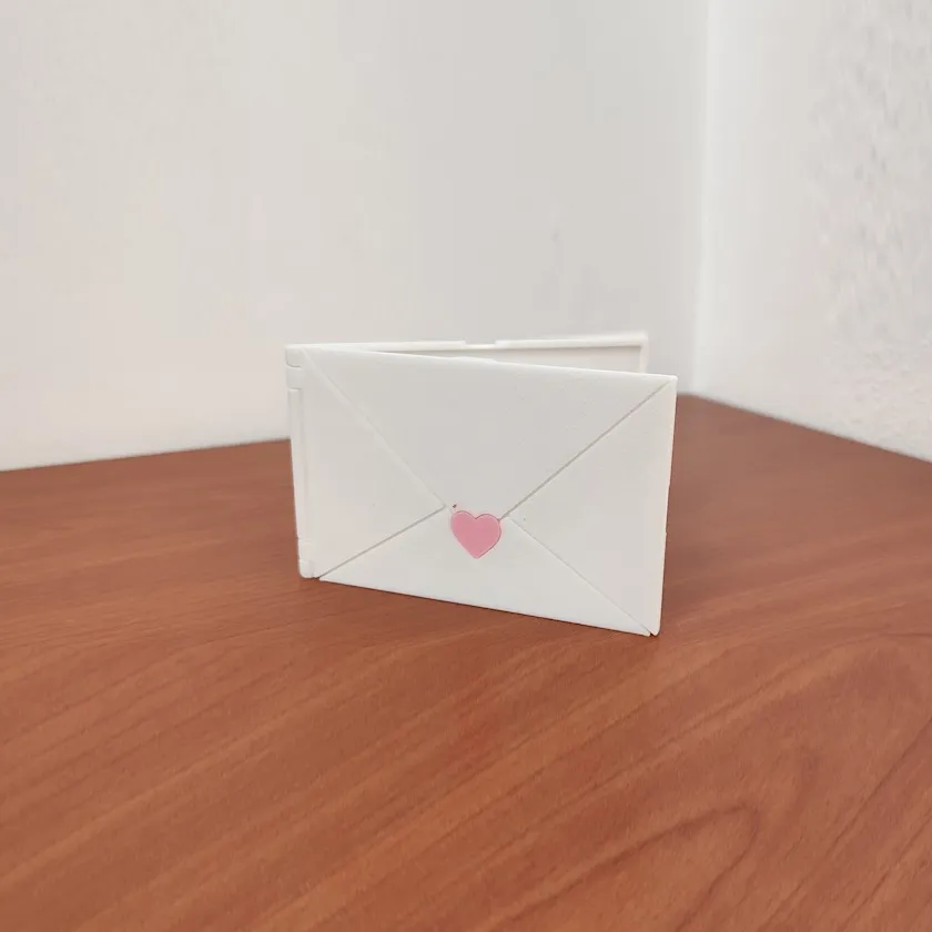 Sobre con Corazón - 10 cm