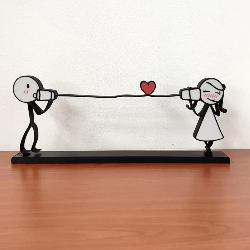 Pareja Enamorados v2 - 25 cm